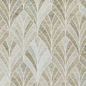 Homeroots 3' Aqua Mint Green And Silver Geometric Washable Area Rug For Indoor And Outdoor Spaces 5' X 8' Polyester 589231