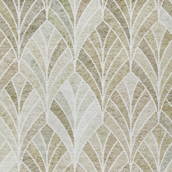 Homeroots 3' Aqua Mint Green And Silver Geometric Washable Area Rug For Indoor And Outdoor Spaces 5' X 8' Polyester 589231