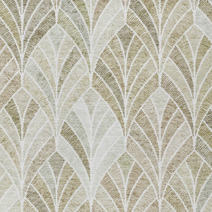 Homeroots 3' Aqua Mint Green And Silver Geometric Washable Area Rug For Indoor And Outdoor Spaces 10' X 14' Polyester 589235