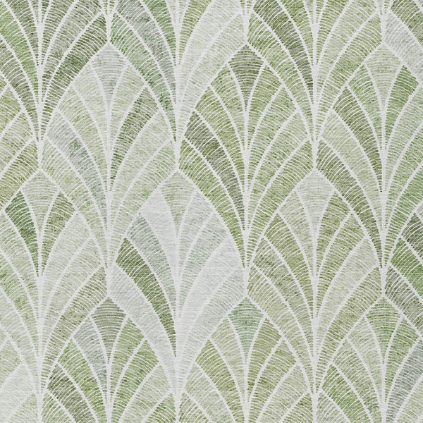 Homeroots 3' Aqua Mint Green And Silver Geometric Washable Area Rug For Indoor And Outdoor Spaces 9' X 12' Polyester 589246