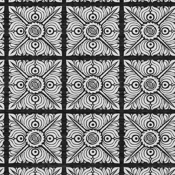 Homeroots 3' Artichoke Green Medallion Washable Rug - Perfect For Indoor & Outdoor Spaces, Durable & Stylish 3' X 5' Polyester 589326