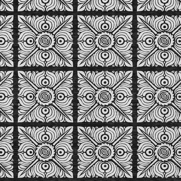 Homeroots 3' Artichoke Green Medallion Washable Rug - Perfect For Indoor & Outdoor Spaces, Durable & Stylish 5' X 8' Polyester 589327