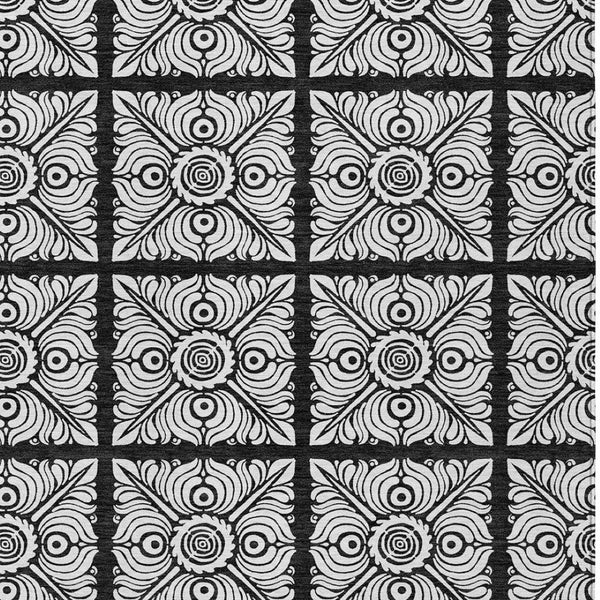 Homeroots 3' Artichoke Green Medallion Washable Rug - Perfect For Indoor & Outdoor Spaces, Durable & Stylish 10' X 14' Polyester 589331