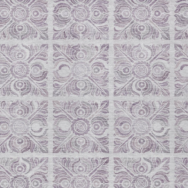 Homeroots 3' Artichoke Green Medallion Washable Rug - Perfect For Indoor & Outdoor Spaces, Durable & Stylish 5' X 8' Polyester 589339