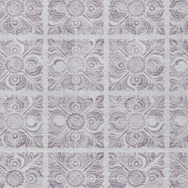 Homeroots 3' Artichoke Green Medallion Washable Rug - Perfect For Indoor & Outdoor Spaces, Durable & Stylish 8' X 10' Polyester 589341