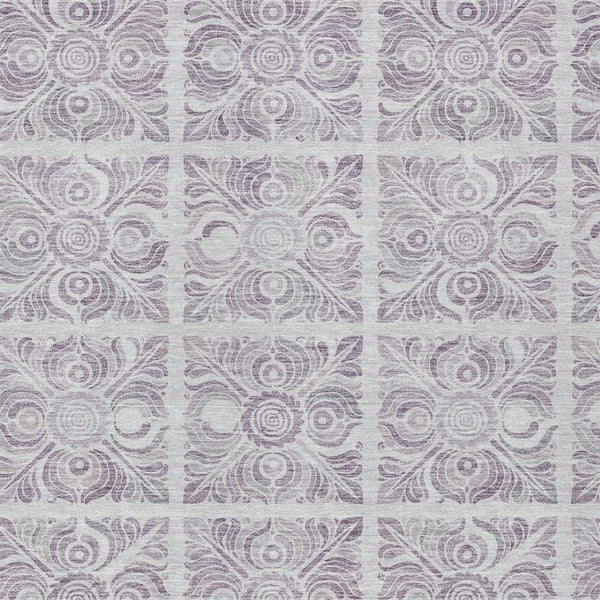 Homeroots 3' Artichoke Green Medallion Washable Rug - Perfect For Indoor & Outdoor Spaces, Durable & Stylish 9' X 12' Polyester 589342