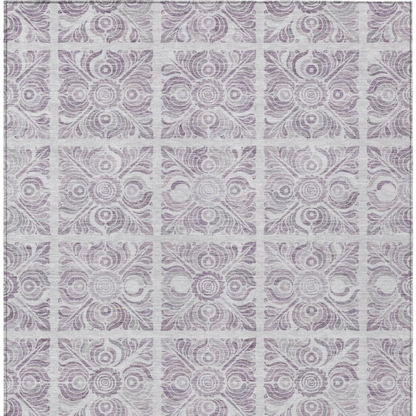 Homeroots 3' Artichoke Green Medallion Washable Rug - Perfect For Indoor & Outdoor Spaces, Durable & Stylish 10' X 14' Polyester 589343