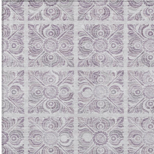 Homeroots 3' Artichoke Green Medallion Washable Rug - Perfect For Indoor & Outdoor Spaces, Durable & Stylish 10' X 14' Polyester 589343