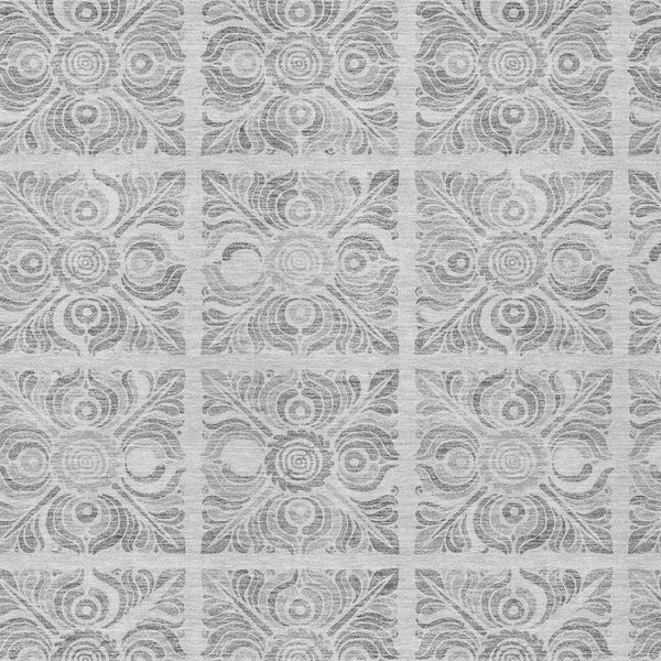 Homeroots 3' Artichoke Green Medallion Washable Rug - Perfect For Indoor & Outdoor Spaces, Durable & Stylish 9' X 12' Polyester 589354