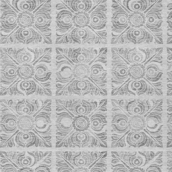 Homeroots 3' Artichoke Green Medallion Washable Rug - Perfect For Indoor & Outdoor Spaces, Durable & Stylish 10' X 14' Polyester 589355