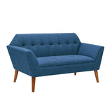 INK+IVY Newport  Loveseat IIF18-0016 Blue