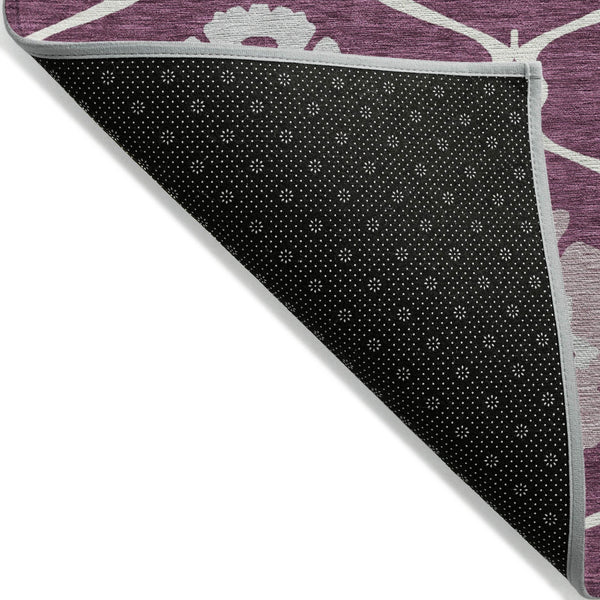 Homeroots 3' Black Ivory And Taupe Medallion Washable Area Rug For Indoor And Outdoor Spaces, Durable Design 9' X 12' Polyester 589606