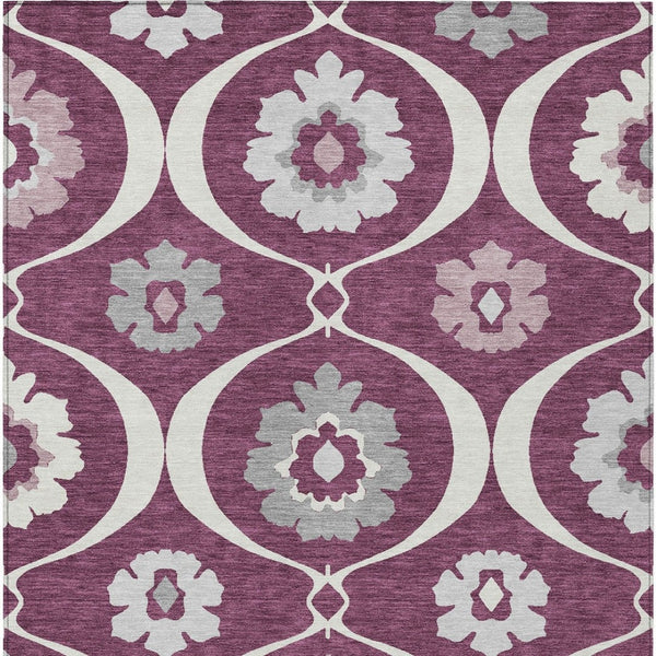 Homeroots 3' Black Ivory And Taupe Medallion Washable Area Rug For Indoor And Outdoor Spaces, Durable Design 10' X 14' Polyester 589607