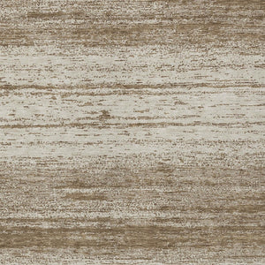 Homeroots 3' Black Ivory And Gray Striped Indoor Outdoor Area Rug - Stylish, Washable, And Stain Resistant! 8' X 10' Polyester 589665