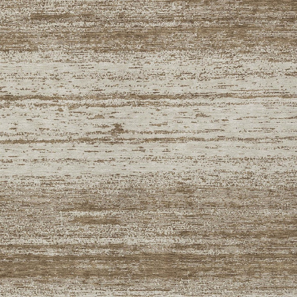 Homeroots 3' Black Ivory And Gray Striped Indoor Outdoor Area Rug - Stylish, Washable, And Stain Resistant! 8' X 10' Polyester 589665