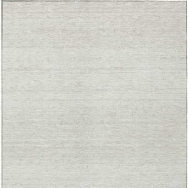 Homeroots 3' Black Ivory And Gray Striped Indoor Outdoor Area Rug - Stylish, Washable, And Stain Resistant! 3' X 5' Polyester 589686