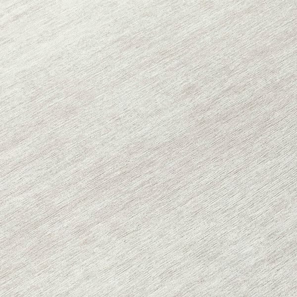 Homeroots 3' Black Ivory And Gray Striped Indoor Outdoor Area Rug - Stylish, Washable, And Stain Resistant! 8' Round Polyester 589688