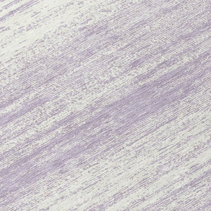 Homeroots 3' Black Ivory And Gray Striped Indoor Outdoor Area Rug - Stylish, Washable, And Stain Resistant! 8' Round Polyester 589694