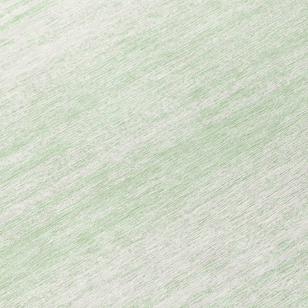 Homeroots 3' Black Ivory And Gray Striped Indoor Outdoor Area Rug - Stylish, Washable, And Stain Resistant! 8' Round Polyester 589700