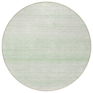 Homeroots 3' Black Ivory And Gray Striped Indoor Outdoor Area Rug - Stylish, Washable, And Stain Resistant! 8' Round Polyester 589700