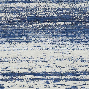 Homeroots 3' Black Ivory And Gray Striped Indoor Outdoor Area Rug - Stylish, Washable, And Stain Resistant! 3' X 5' Polyester 589704