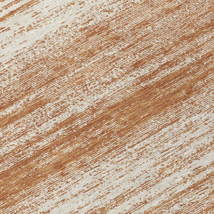 Homeroots 3' Black Ivory And Gray Striped Indoor Outdoor Area Rug - Stylish, Washable, And Stain Resistant! 8' Round Polyester 589718