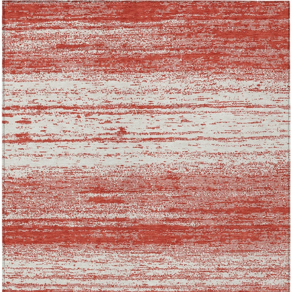 Homeroots 3' Black Ivory And Gray Striped Indoor Outdoor Area Rug - Stylish, Washable, And Stain Resistant! 3' X 5' Polyester 589722