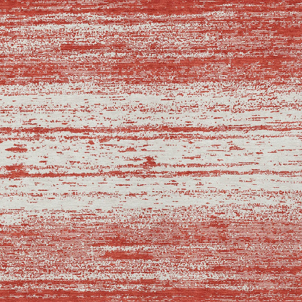 Homeroots 3' Black Ivory And Gray Striped Indoor Outdoor Area Rug - Stylish, Washable, And Stain Resistant! 5' X 8' Polyester 589723