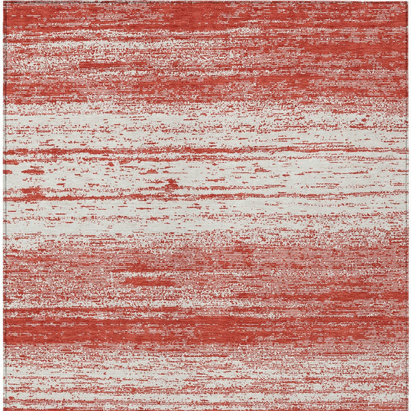 Homeroots 3' Black Ivory And Gray Striped Indoor Outdoor Area Rug - Stylish, Washable, And Stain Resistant! 10' X 14' Polyester 589727