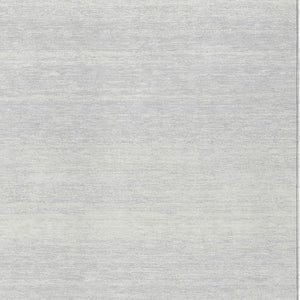 Homeroots 3' Black Ivory And Gray Striped Indoor Outdoor Area Rug - Stylish, Washable, And Stain Resistant! 9' X 12' Polyester 589732