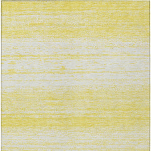 Homeroots 3' Black Ivory And Gray Striped Indoor Outdoor Area Rug - Stylish, Washable, And Stain Resistant! 5' X 8' Polyester 589747