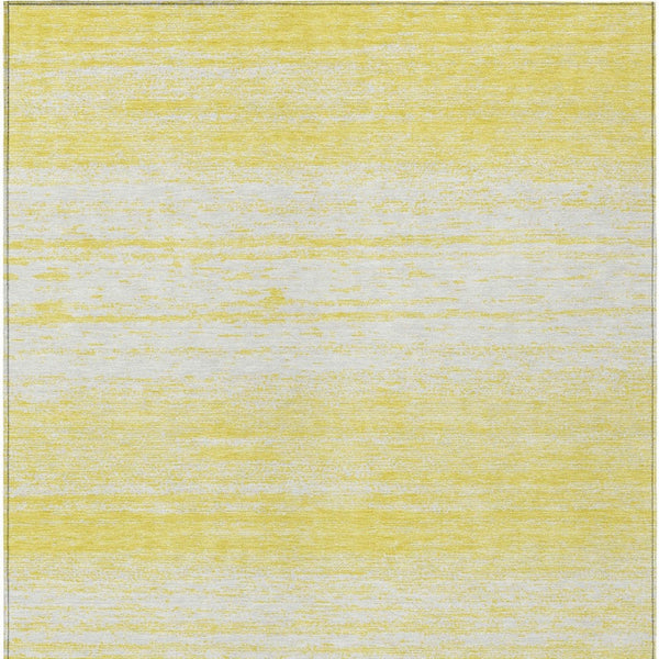 Homeroots 3' Black Ivory And Gray Striped Indoor Outdoor Area Rug - Stylish, Washable, And Stain Resistant! 5' X 8' Polyester 589747