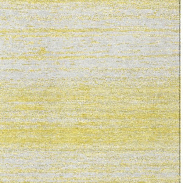 Homeroots 3' Black Ivory And Gray Striped Indoor Outdoor Area Rug - Stylish, Washable, And Stain Resistant! 8' X 10' Polyester 589749