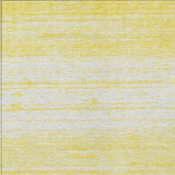 Homeroots 3' Black Ivory And Gray Striped Indoor Outdoor Area Rug - Stylish, Washable, And Stain Resistant! 9' X 12' Polyester 589750