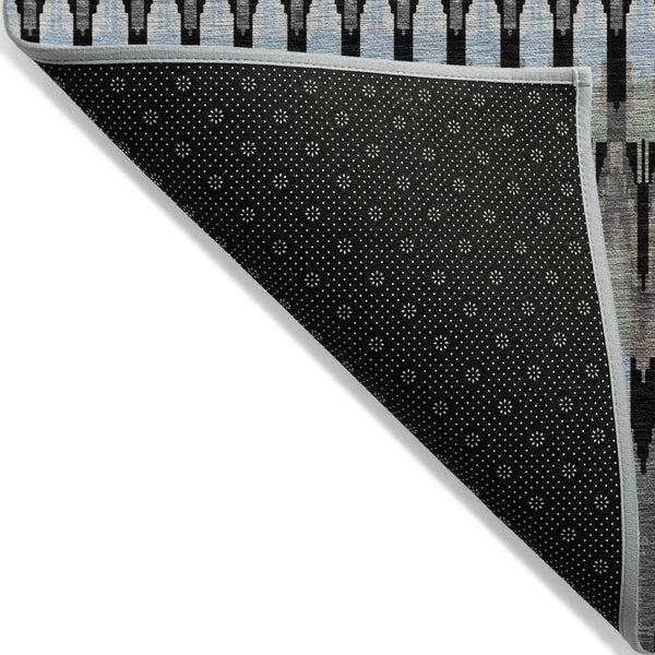 Homeroots 3' Beige Taupe And Gold Southwestern Indoor Outdoor Area Rug - Durable, Washable, Stylish Decor 3' X 5' Polyester 589758