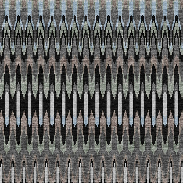 Homeroots 3' Beige Taupe And Gold Southwestern Indoor Outdoor Area Rug - Durable, Washable, Stylish Decor 3' X 5' Polyester 589758