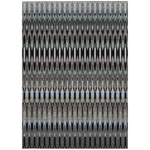 Homeroots 3' Beige Taupe And Gold Southwestern Indoor Outdoor Area Rug - Durable, Washable, Stylish Decor 9' X 12' Polyester 589762