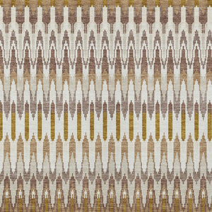Homeroots 3' Beige Taupe And Gold Southwestern Indoor Outdoor Area Rug - Durable, Washable, Stylish Decor 8' X 10' Polyester 589767