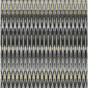 Homeroots 3' Beige Taupe And Gold Southwestern Indoor Outdoor Area Rug - Durable, Washable, Stylish Decor 3' X 5' Polyester 589770