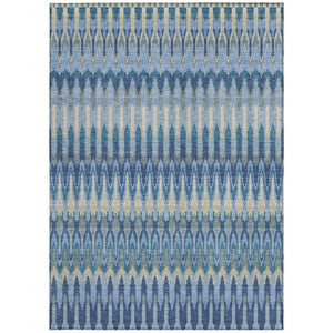 Homeroots 3' Beige Taupe And Gold Southwestern Indoor Outdoor Area Rug - Durable, Washable, Stylish Decor 9' X 12' Polyester 589780