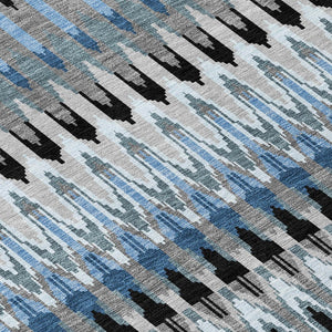 Homeroots 3' Beige Taupe And Gold Southwestern Indoor Outdoor Area Rug - Durable, Washable, Stylish Decor 3' X 5' Polyester 589794