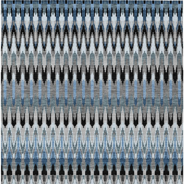 Homeroots 3' Beige Taupe And Gold Southwestern Indoor Outdoor Area Rug - Durable, Washable, Stylish Decor 5' X 8' Polyester 589795