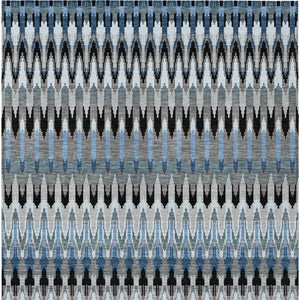 Homeroots 3' Beige Taupe And Gold Southwestern Indoor Outdoor Area Rug - Durable, Washable, Stylish Decor 9' X 12' Polyester 589798