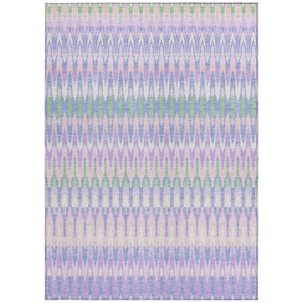 Homeroots 3' Beige Taupe And Gold Southwestern Indoor Outdoor Area Rug - Durable, Washable, Stylish Decor 9' X 12' Polyester 589804