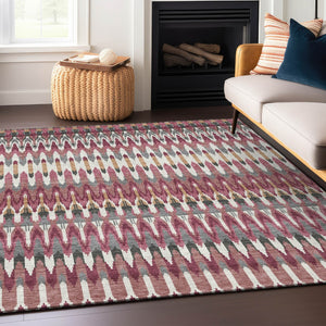 Homeroots 3' Beige Taupe And Gold Southwestern Indoor Outdoor Area Rug - Durable, Washable, Stylish Decor 3' X 5' Polyester 589806