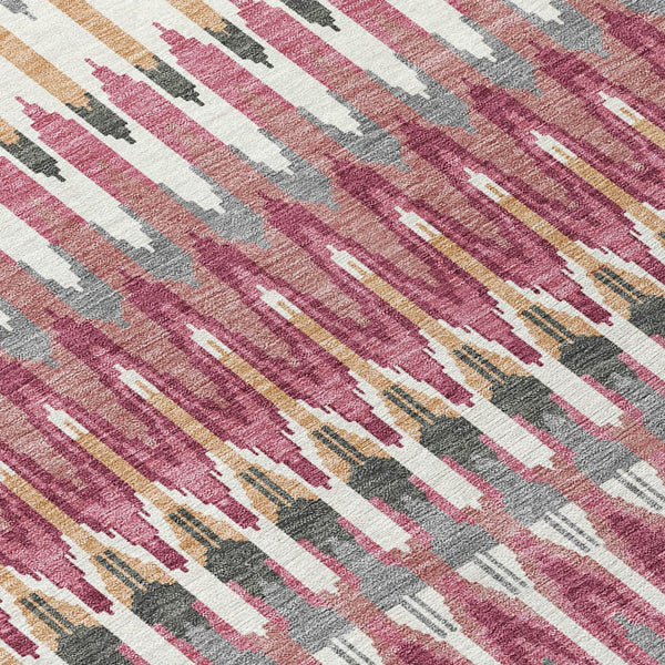 Homeroots 3' Beige Taupe And Gold Southwestern Indoor Outdoor Area Rug - Durable, Washable, Stylish Decor 8' Round Polyester 589808