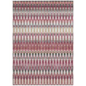 Homeroots 3' Beige Taupe And Gold Southwestern Indoor Outdoor Area Rug - Durable, Washable, Stylish Decor 9' X 12' Polyester 589810