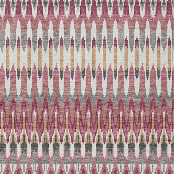 Homeroots 3' Beige Taupe And Gold Southwestern Indoor Outdoor Area Rug - Durable, Washable, Stylish Decor 9' X 12' Polyester 589810