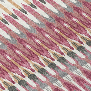 Homeroots 3' Beige Taupe And Gold Southwestern Indoor Outdoor Area Rug - Durable, Washable, Stylish Decor 10' X 14' Polyester 589811