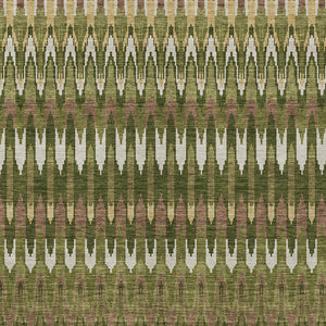 Homeroots 3' Beige Taupe And Gold Southwestern Indoor Outdoor Area Rug - Durable, Washable, Stylish Decor 3' X 5' Polyester 589818